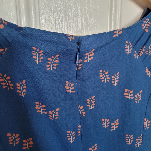 Mata Traders Blue Cotton Dress - Picture 6 of 12